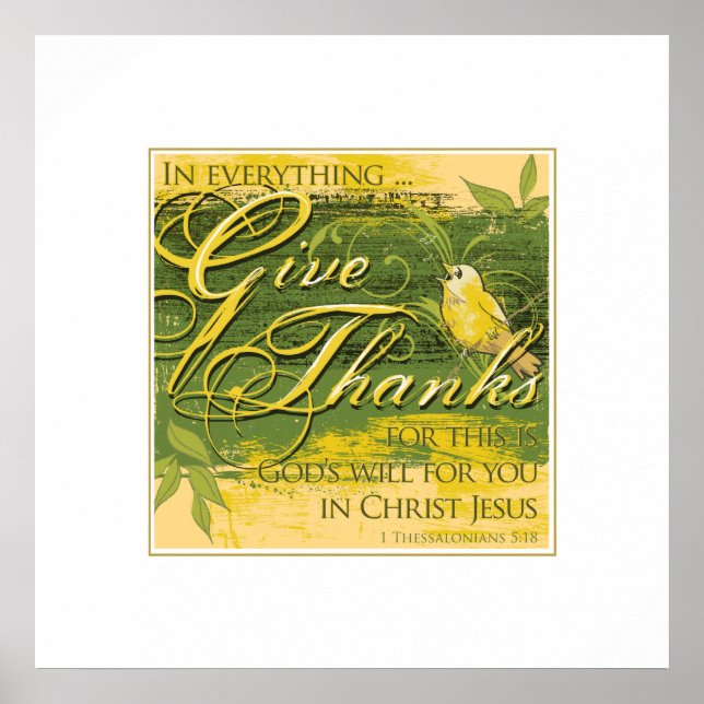 Give Thanks 24”x 24” Print (Front)