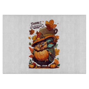 Give Thanks and Share Love Cutting Board