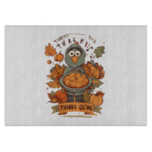 Give Thanks and Share Love Cutting Board