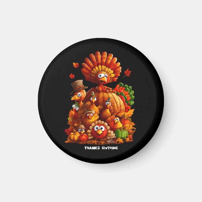 Give Thanks and Share Love Magnet (Front)