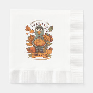 Give Thanks and Share Love Napkin