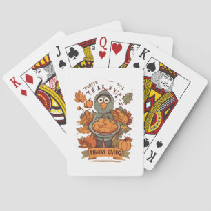 Give Thanks and Share Love Playing Cards
