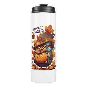 Give Thanks and Share Love Thermal Tumbler