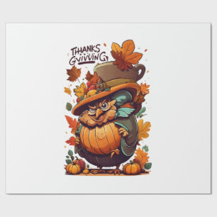 Give Thanks and Share Love Wrapping Paper