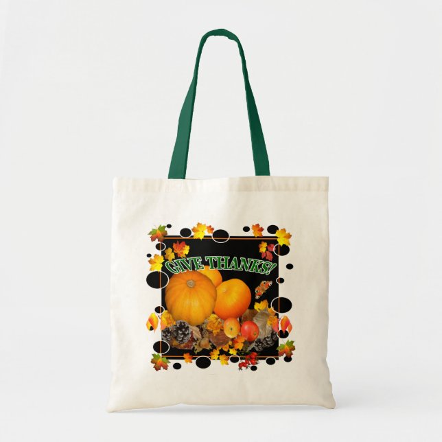 GIVE THANKS!    Budget Tote (Front)