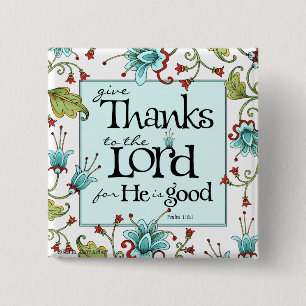 Give Thanks - Button