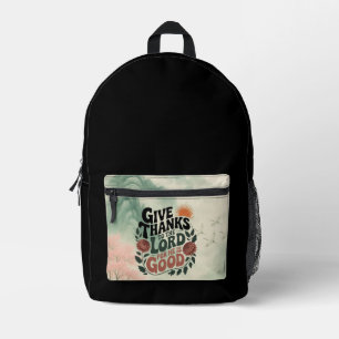 Give Thanks - Christian Backpack