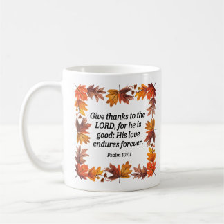 Give Thanks Coffee Mug