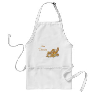 Give Thanks Cornucopia Standard Apron