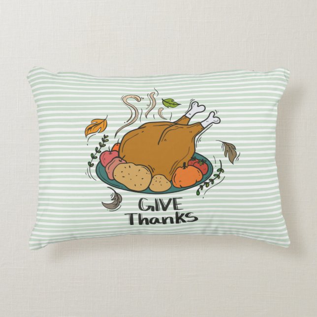 Give Thanks Decorative Cushion (Front)