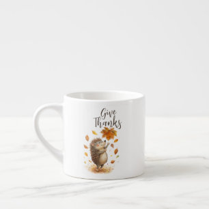 Give Thanks Espresso Cup