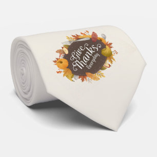 Give Thanks Everyday Tie