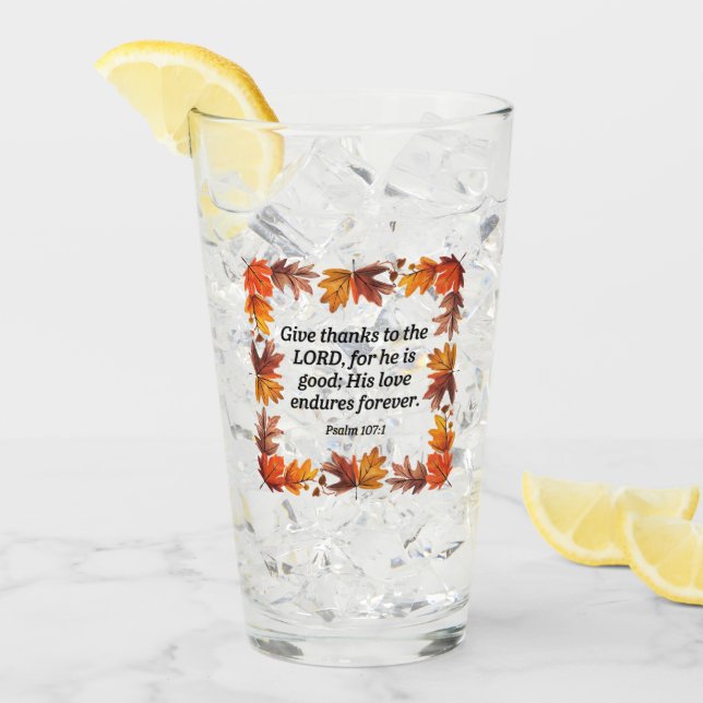 Give Thanks Glass (Front Ice)