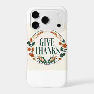 Give Thanks — Harvest Badge Thanksgiving T-Shirt