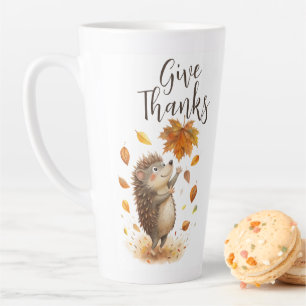 Give Thanks Latte Mug