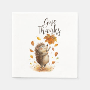 Give Thanks Napkin