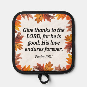 Give Thanks Pot Holder
