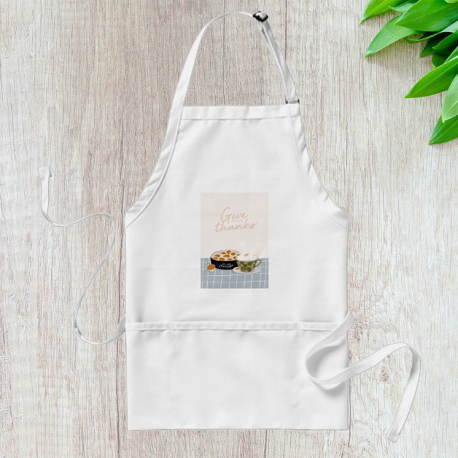 Give Thanks Standard Apron (Creator Uploaded)