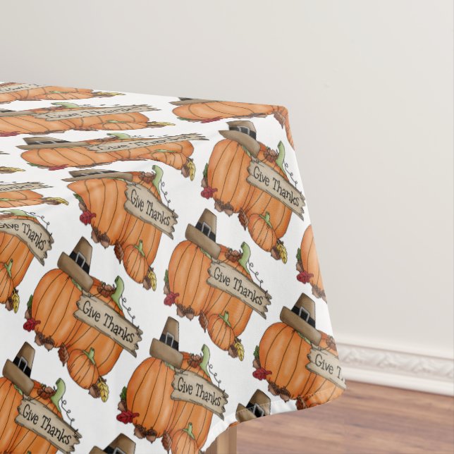 Give Thanks Tablecloth (In Situ)