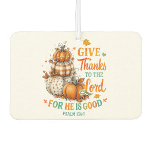 Give Thanks To...  Car Air Freshener