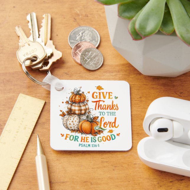 Give Thanks To...  Key Ring (Desk)