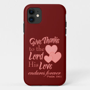 Give Thanks to the Lord Case-Mate iPhone Case