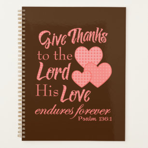 Give Thanks to the Lord Christian Planner