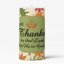 Give Thanks to the Lord | Personalized Fall