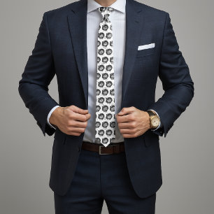 Give Thanks Turkey Thanksgiving Vintage Tie