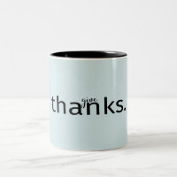 Give Thanks Typography | Mug