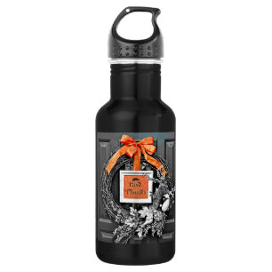 Give Thanks Wreath 532 Ml Water Bottle