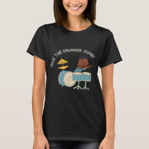 Give The Drummer Some Franklin (Peanuts) T-Shirt