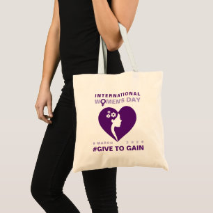 Give To Gain International Women's Day 2026 Tote Bag