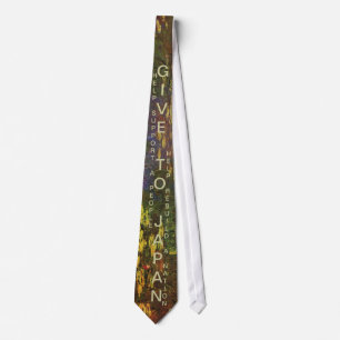 GIVE TO JAPAN TIE