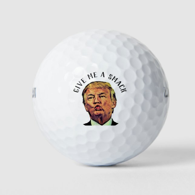 Give Trump a Smack Golf Balls (Front)