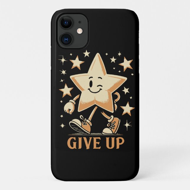 Give Up Case-Mate iPhone Case (Back)