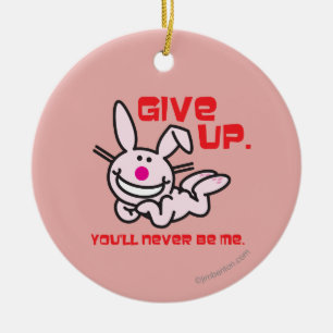 Give Up Ceramic Tree Decoration