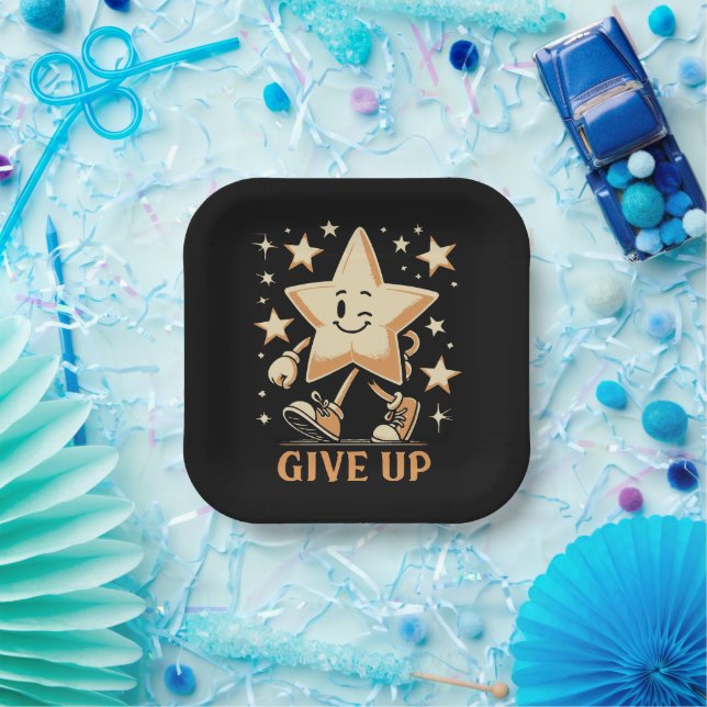 Give Up Paper Plate (Party)
