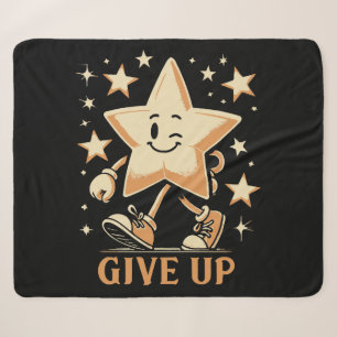 Give Up Sherpa Blanket