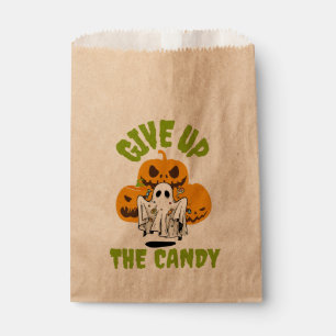 Give Up The Candy Halloween Favour Bag