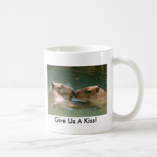 Give Us A Kiss! Coffee Mug