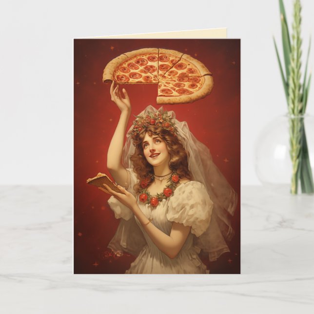 Give Us This Day Our Daily Bread... Holiday Card (Front)