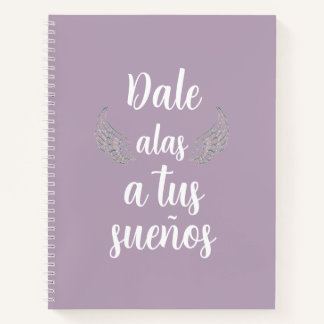 Give wings to your dreams Bullet journal rosa pink