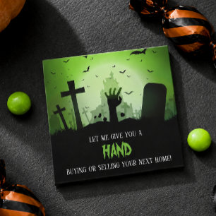 Give You a Hand Halloween Pop By Card