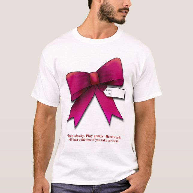 Give yourself as a gift. T-Shirt (Front)