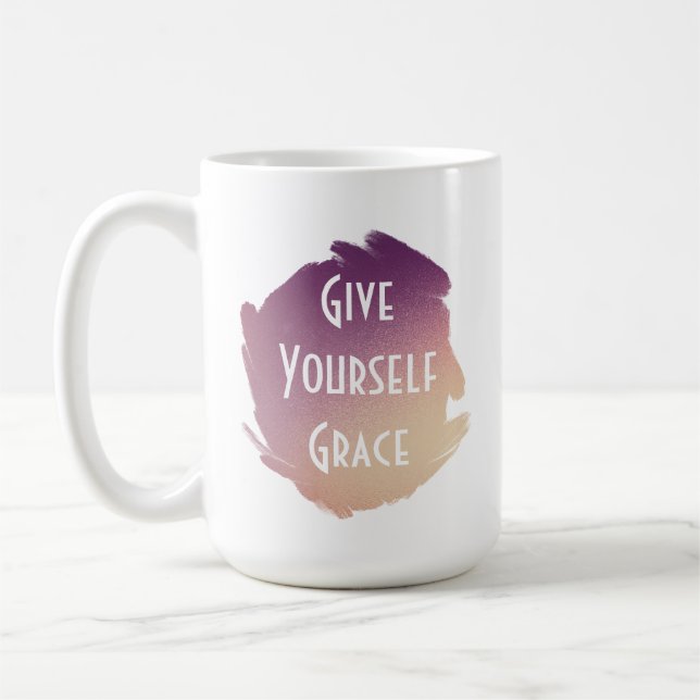 Give Yourself Grace Mug (Left)