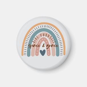 Give Yourself Space and Grace Affirmation Magnet