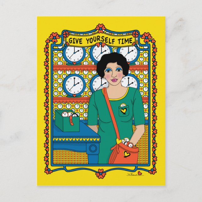 Give Yourself Time_B_ Postcard (Front)