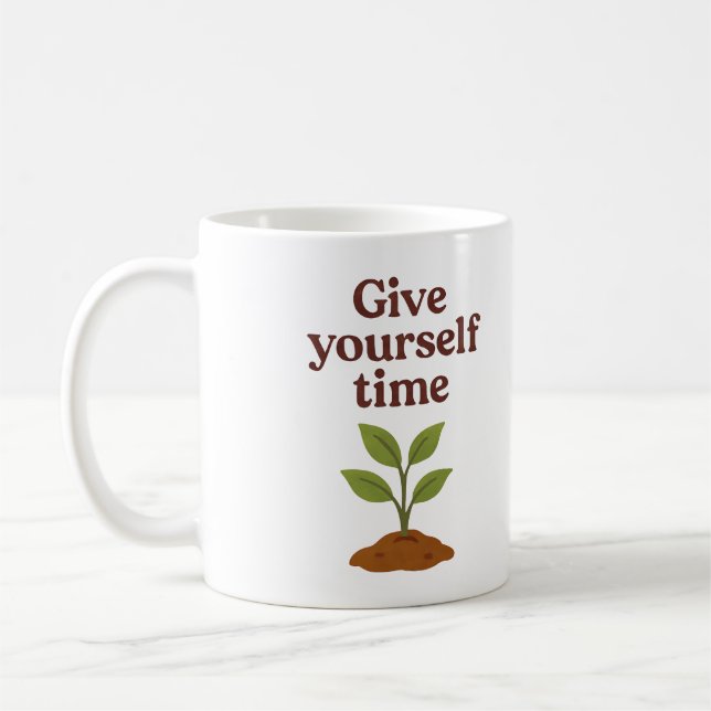 Give yourself time - Mug (Left)