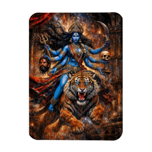 Giver of blessings Goddess Kali Magnet (Vertical)